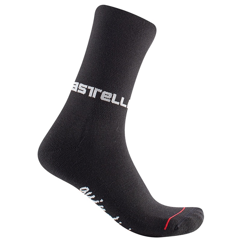 Calze donna Castelli Quindici Soft Merino – Nero
