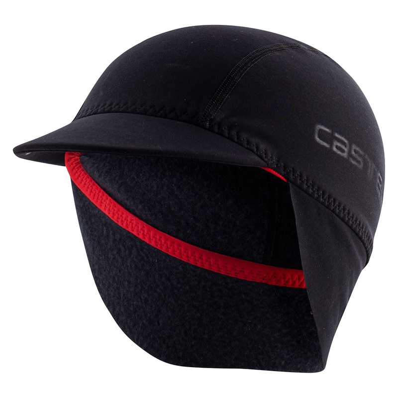 Cappellino invernale Castelli Nano Thermal – Nero