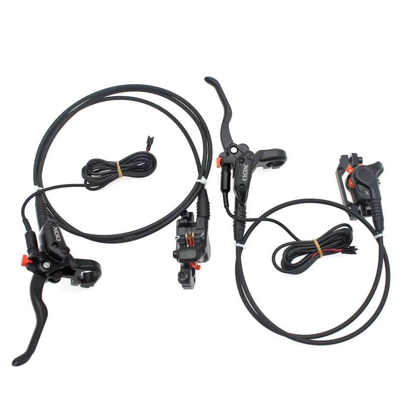 Xod E-Bike Electric Folding MTB Bicycle Brake Caliper Parts Hydraulic Power Cut off Disc Brake Set