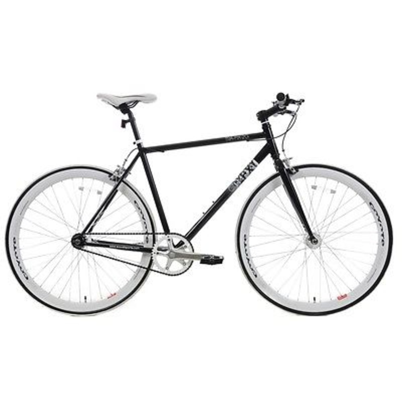 20-700c TRA-FIX FIXIE FLIP FLOP STR8 HANDLEBAR. BLKWHITE V98005 EXTRA DISCOUNT