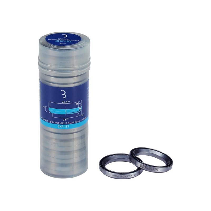 BBB Headset Bearings x20 46.8mm [BHP-183] 1.1/4 46.8X7mm, 45 X45 single