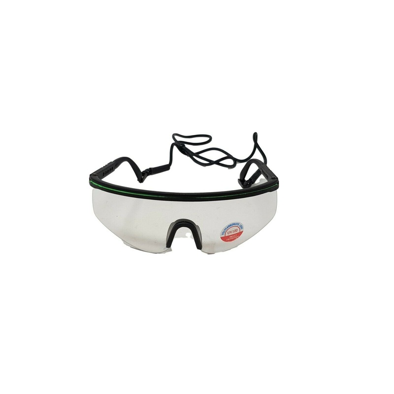 Cycling & Running Sunglasses, With Clear Lenses, Rubber Strap UV Sun Protection