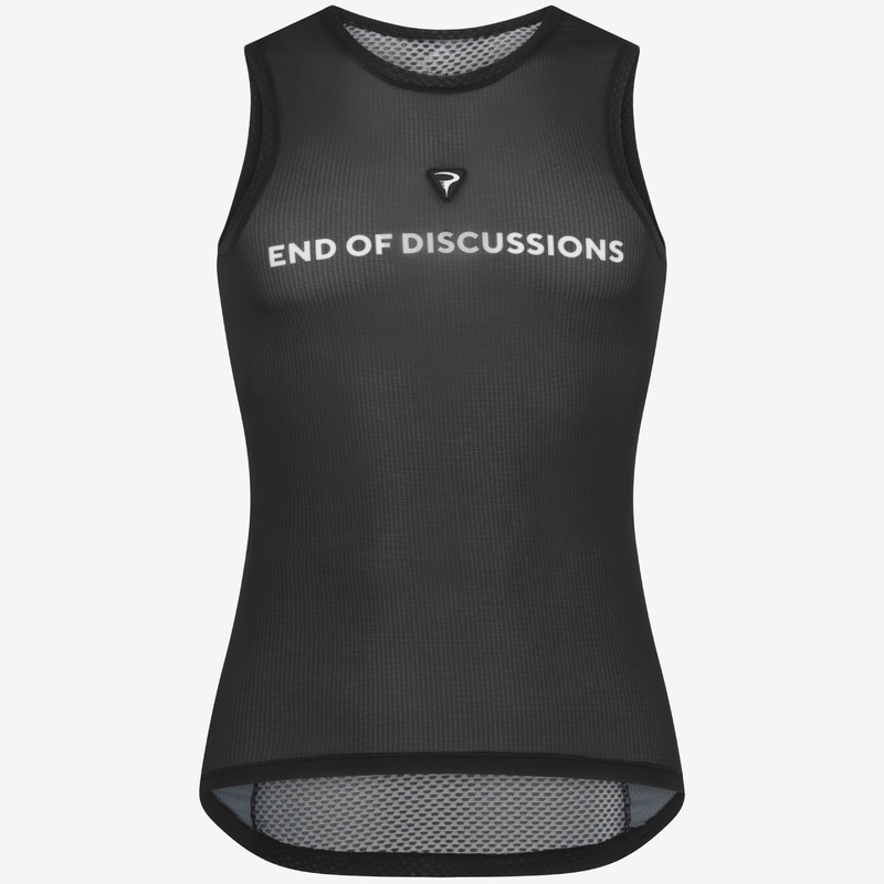 Maglia intima senza maniche Pinarello End of Discussion – Nero