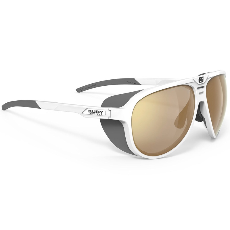Occhiali Rudy Stardash – White Photocromic Crimson