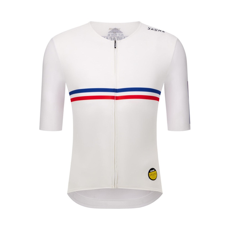 Santini Maillot Jaune Hautacam Unisex Cycling Jersey (Print)