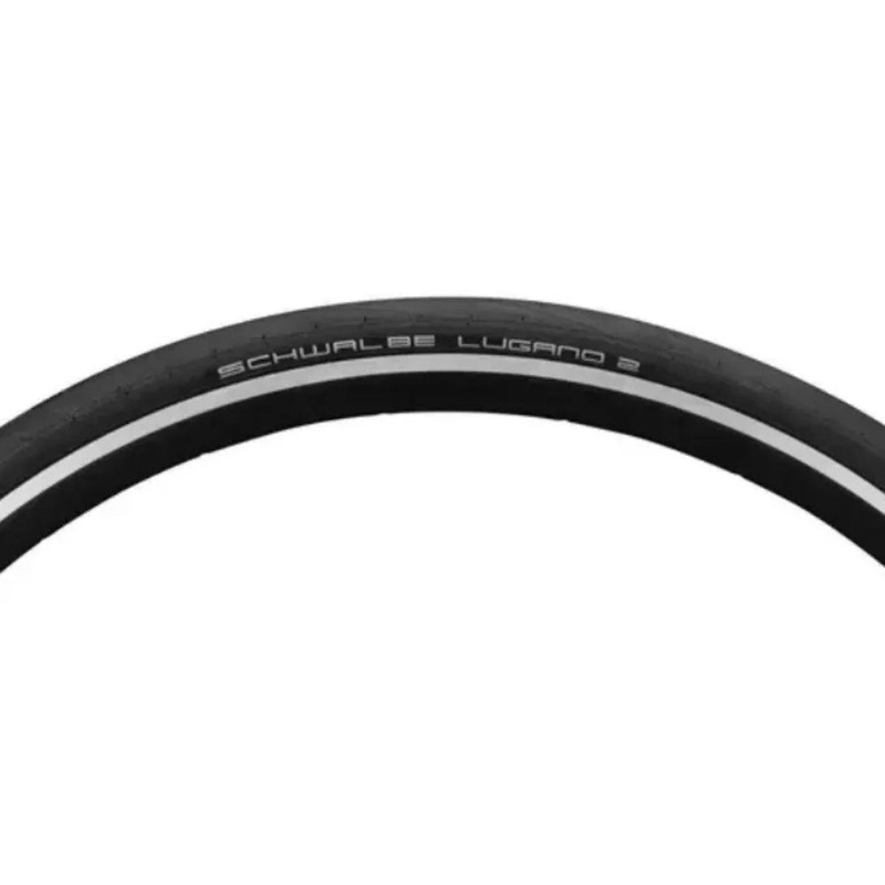 Schwalbe Lugano II Folding Tyre 700 x 32c Active Line K-Guard 622 – 32 Reflective Sidewall