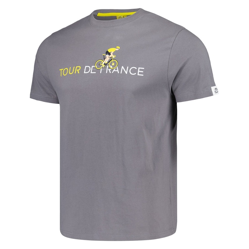 T-Shirt Tour de France Bike Graphic – Grigio