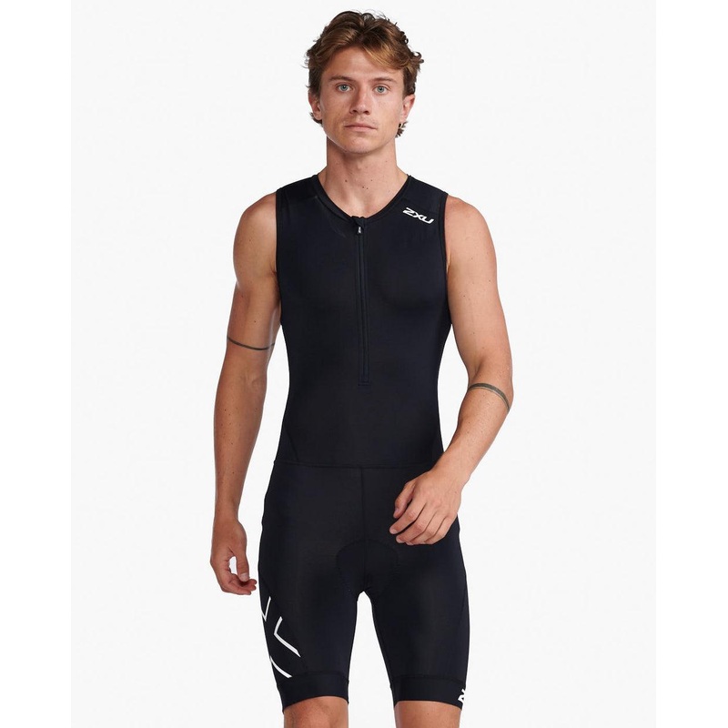 2XU MT6437D Core Men’s Triathlon Suit (Black/White)