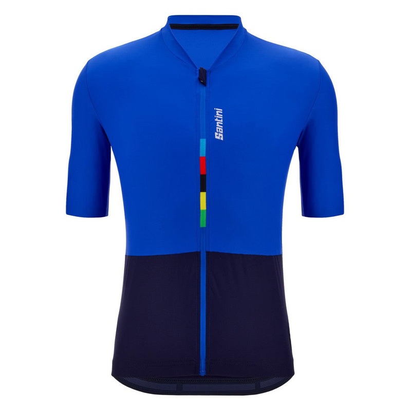 Santini UCI Official Men’s Cycling Jersey (Royal Blue)