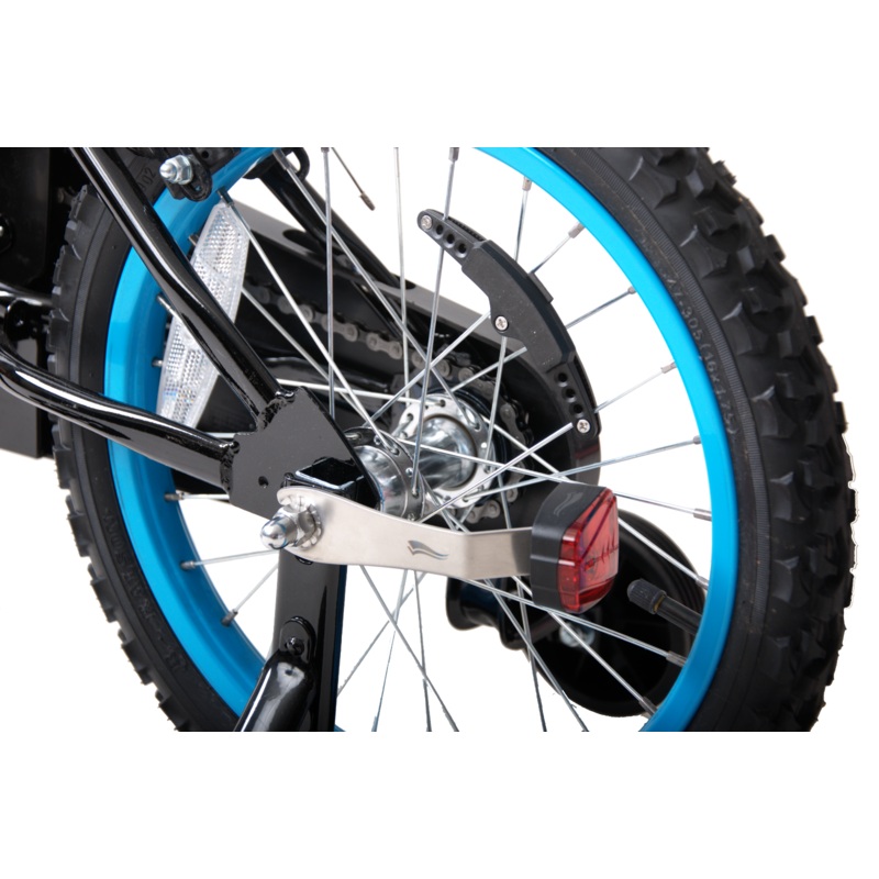 Bicycle – Bike Front & Rear Dynamo LED Headlight & Taillight Set Magnetic Sensor