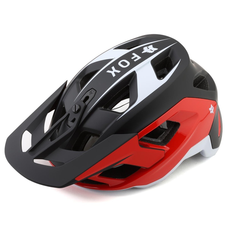Fox Racing Speedframe Pro Defy Mountain Helmet (Fluorescent Red) (M)