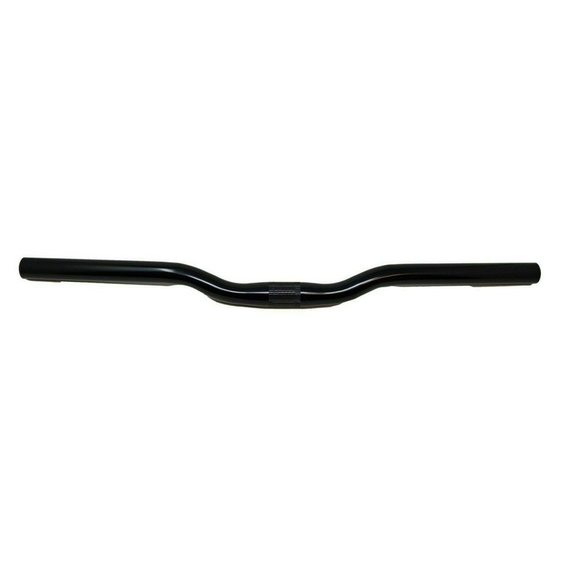 Gloss Black Allrounder 20mm Low Rise Bike Handlebars 520mm Wide Suit Most Bikes