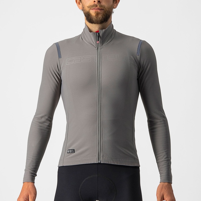 Maglia maniche lunghe Castelli Tutto Nano RoS – Grigio