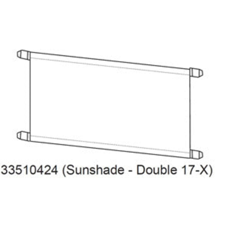 Thule Cross 2 sun shade|Grey|Grey