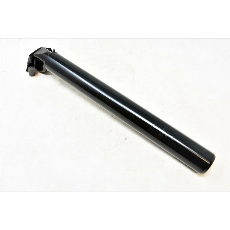 31.4MM KALLOY SEAT POST LIGHTWEIGHT ALLOY SADDLE PIN MICRO ADJUST BLACK 300MM