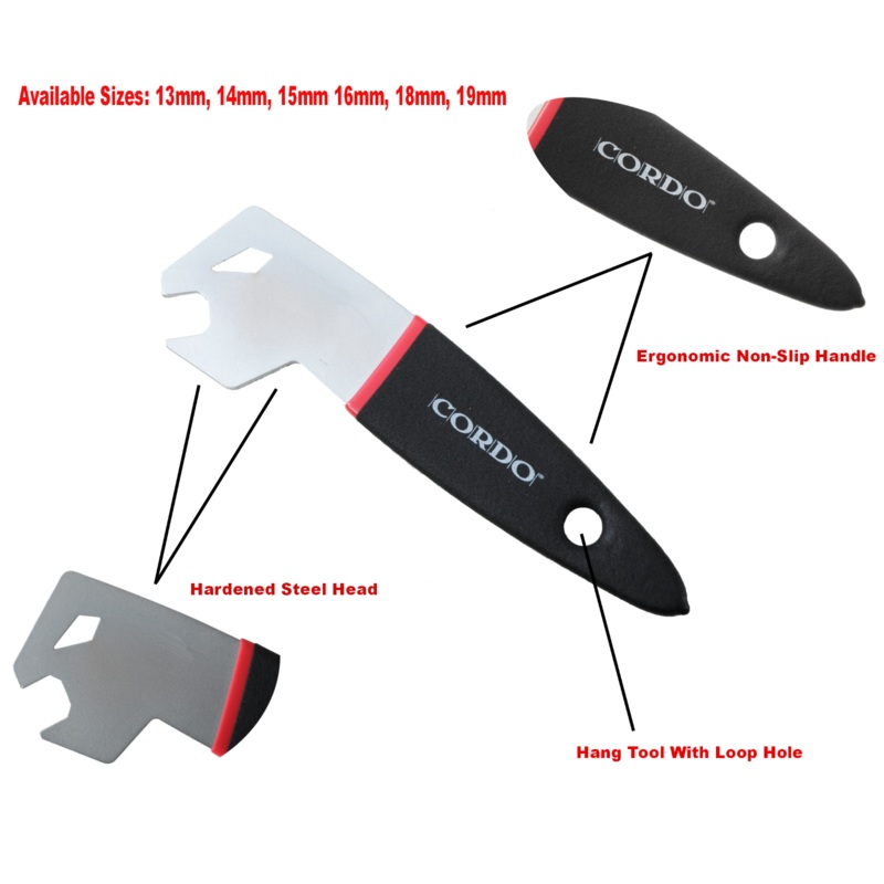 Cordo Professional Workshop Cone Spanner Wrench Axle Bike Cycling Repair Tool