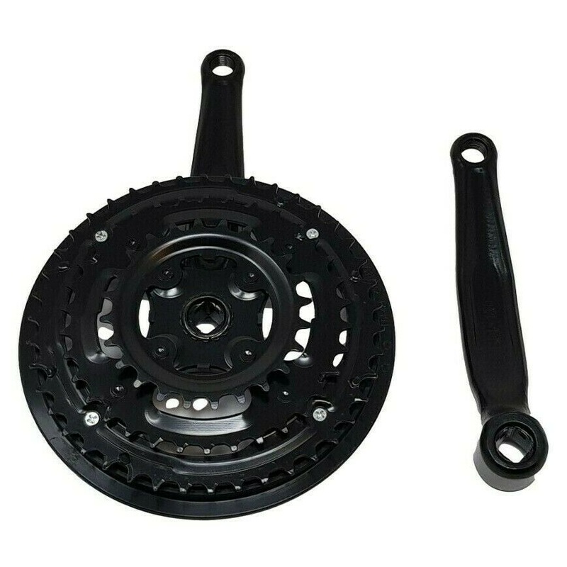 MTB TRIPLE COTTERLESS CHAINWHEEL SET 24/34/42 TEETH 170mm SHIMANO COMPATIBLE