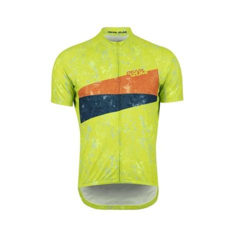 Pearl Izumi Classic Men’s Cycling Jersey (Lime Zinger Vintage Prime)