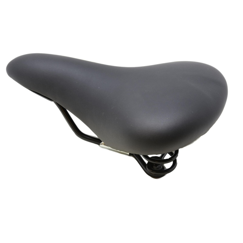Comfort Wide Coil Spring Unisex-womens Cycle Saddle Suit Shimano Gear Bike SA1203