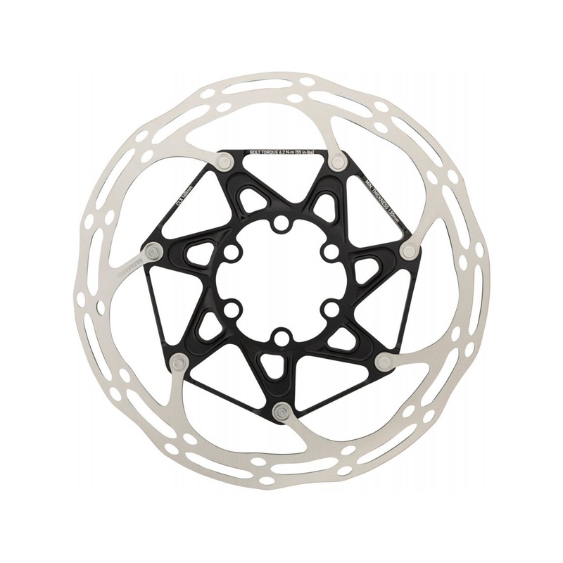SRAM Rotor Centerline 2 Piece (Includes Steel Rotor Bolts) Rounded – 6 Bolt