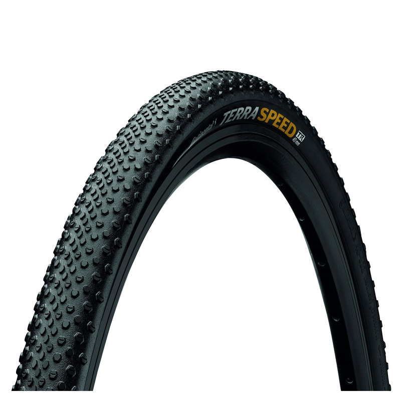 Continental Terra Speed Protection Folding Tyre Blackchilli Compound
