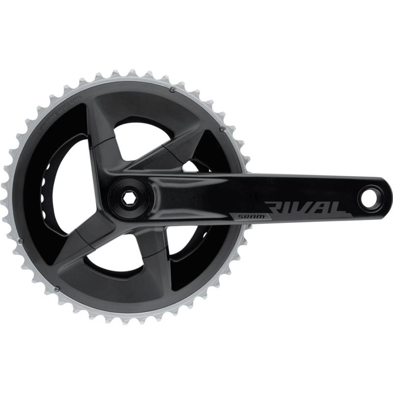 SRAM Rival FC-RIV-D1 Dub Crankset (Black)