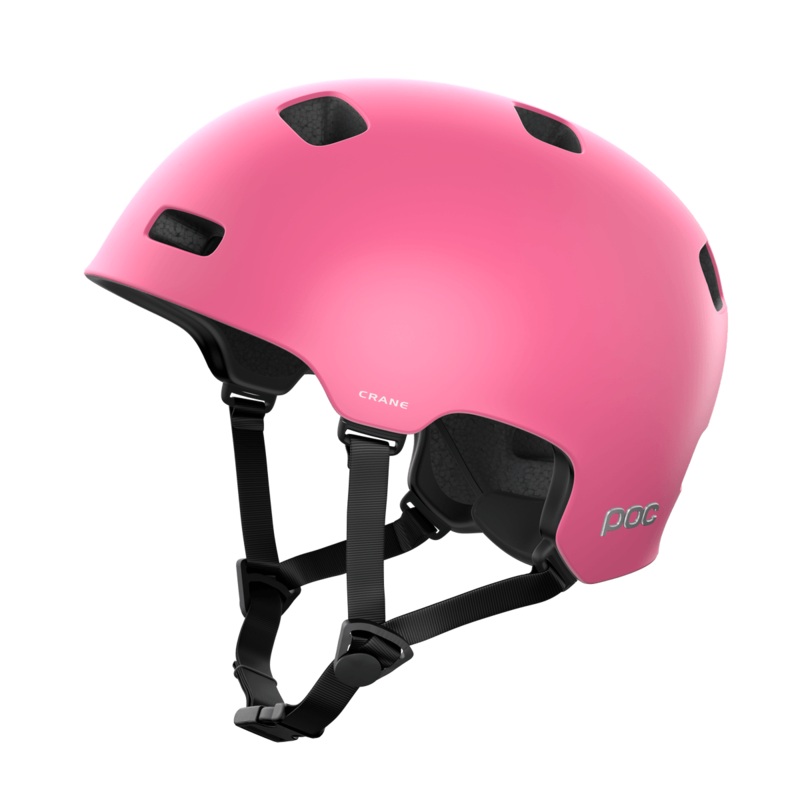 POC Crane MIPS Road Cycling Helmet (Actinium Pink Matt)