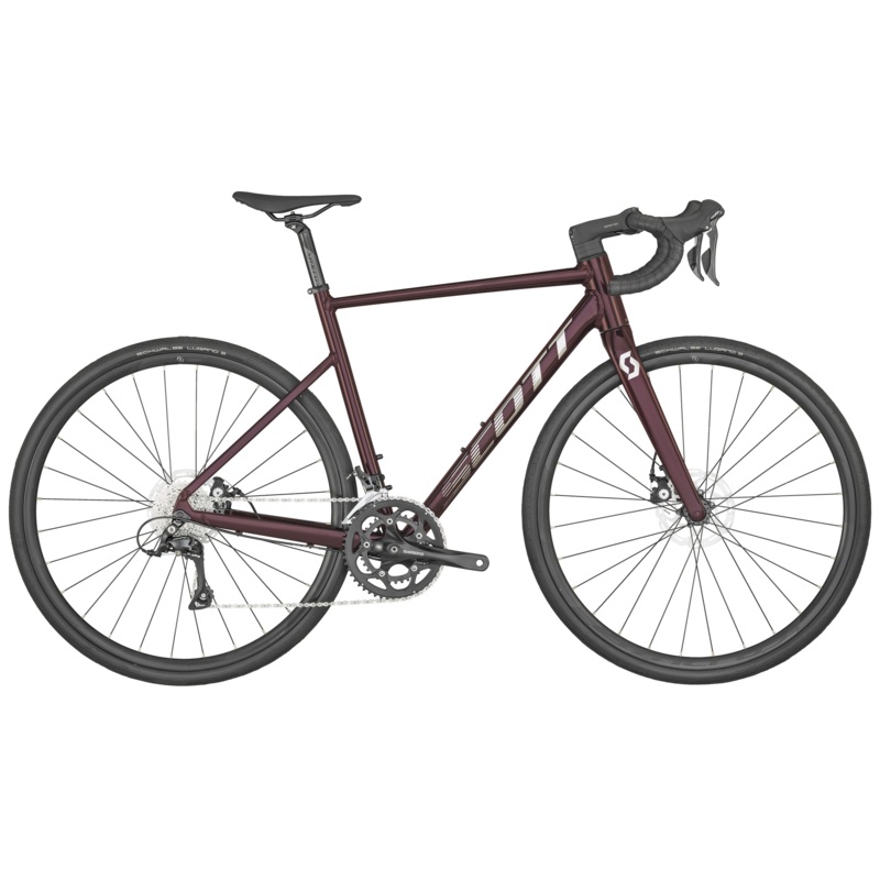 Scott Speedster 30 Road Bike|Red Tint Raw Alloy|XXS|XS|S|M|L|XL|XXL