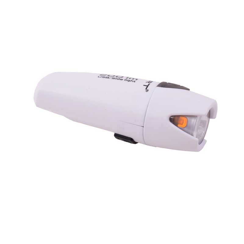 SMART BL183 USB RECHARGEABLE FRONT BIKE LIGHT VERY BRIGHT CREE LED 200 LUMENS WHITE