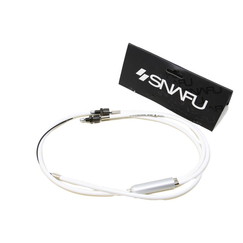 Snafu Astroglide Liner BMX Freestyler Lower Bottom Gyro Cable Big Barrel White