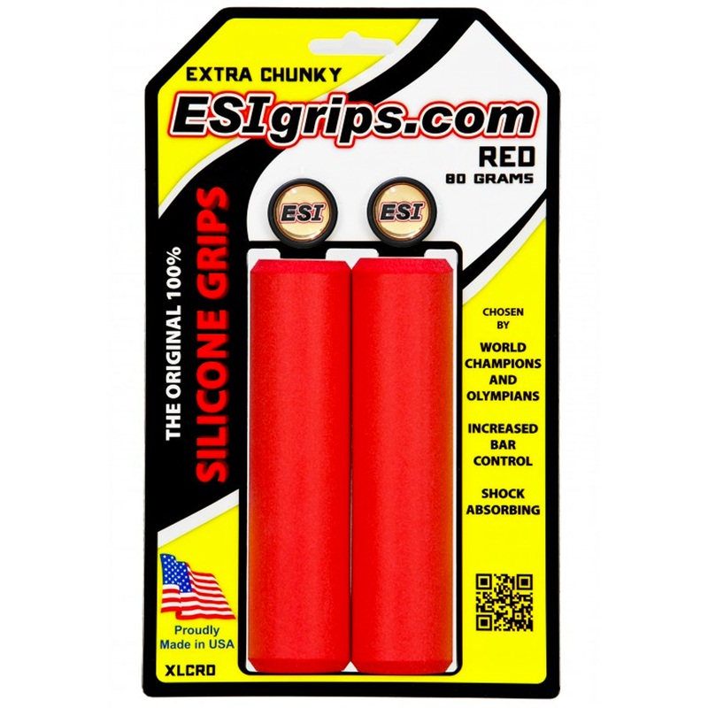 Manopole Esigrips Extra Chunky – Rosso