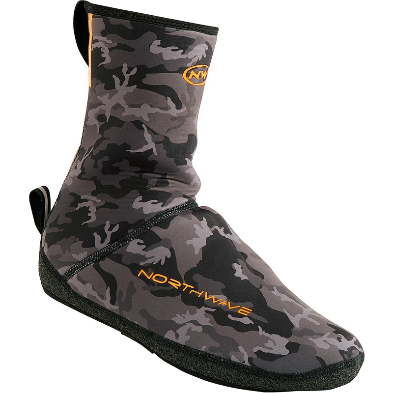 Northwave Husky Waterproof Cycling Overshoes – Shoe Covers Camo  Size: UK 2.5  4.5