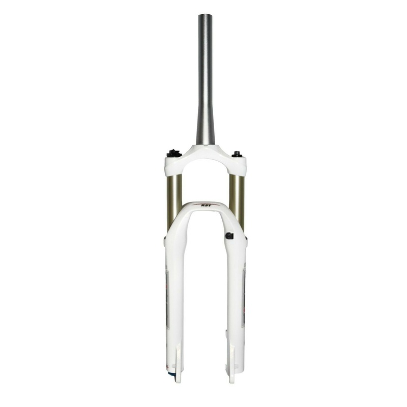 RST First 32 26 MTB Tapered Air Fork – 100mm Travel – Remote Lockout – White