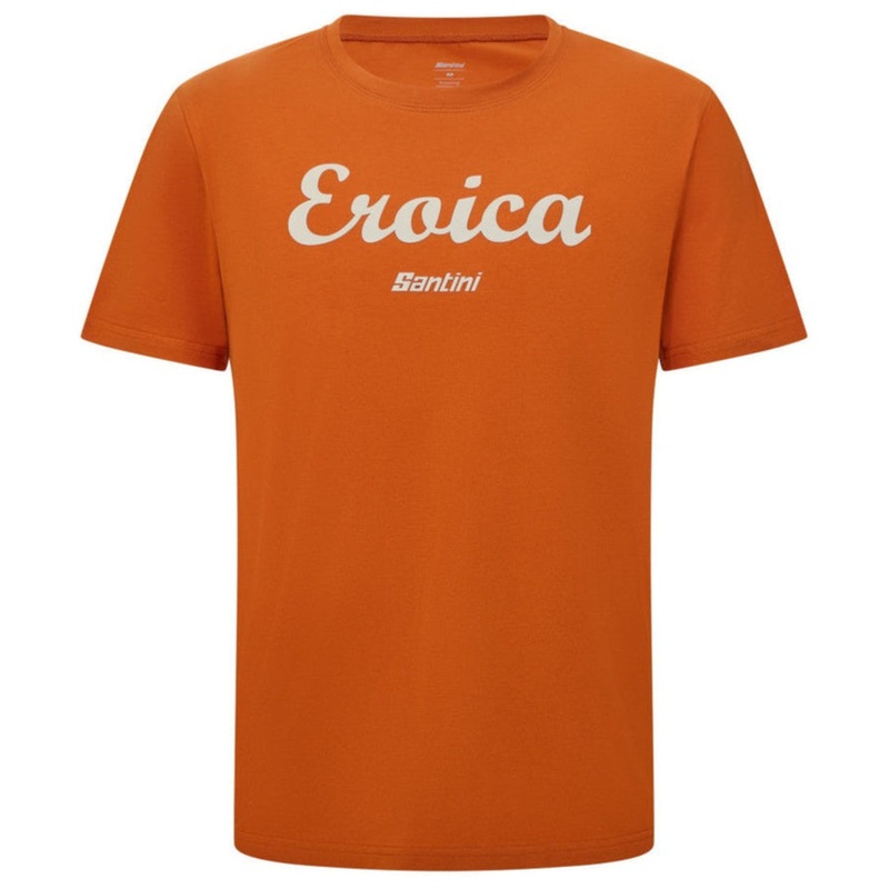 T-Shirt Santini Eroica Strada – Arancio