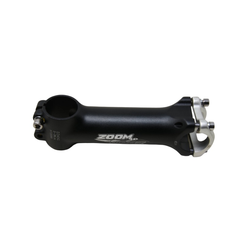 Zoom D345G 3D Forged Aluminium 1 1/8 Ahead Bike HandleBar Stem Black 120mm Reach 25.4mm Bar