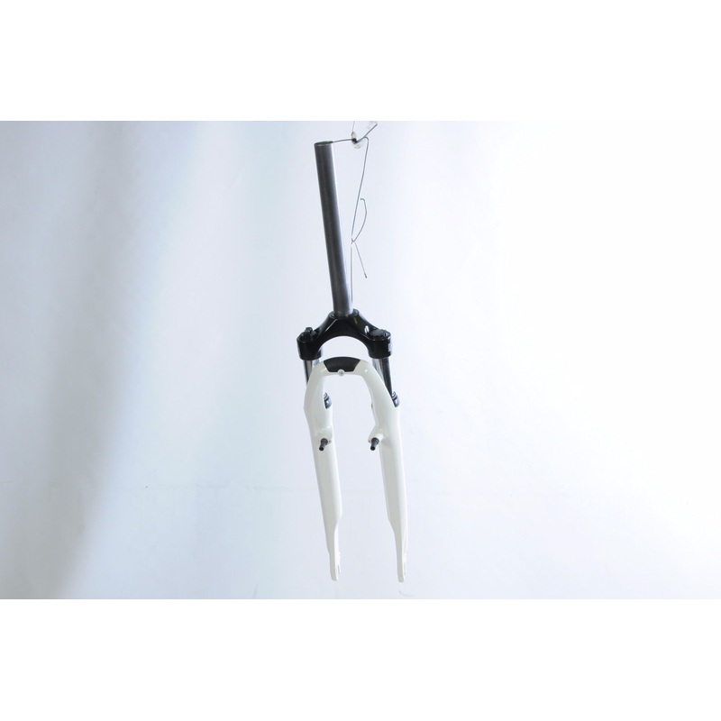 700c SUNTOUR CR-8 SUSPENSION FORK PRELOAD ADJUST 1 1-8 255mm V BRAKE WHITE