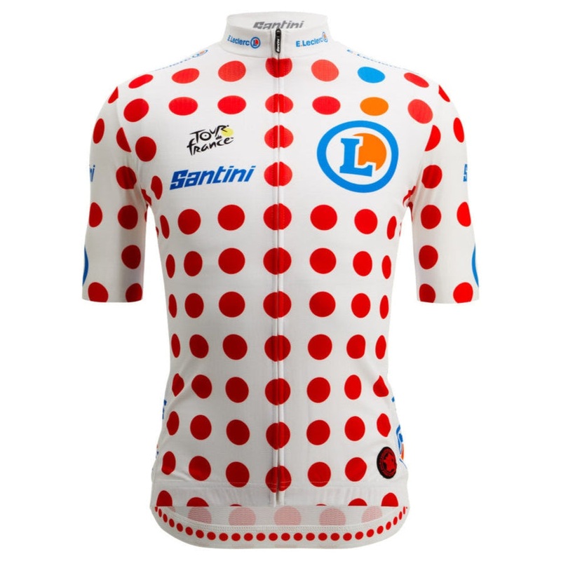 Maglia Santini Pois Tour de France 2025 Fan Line