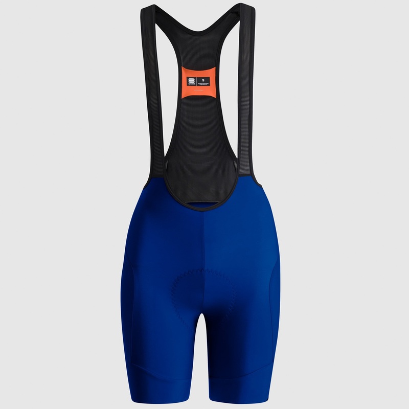 Salopette donna Sportful Colorful Pulse Shorty – Blu