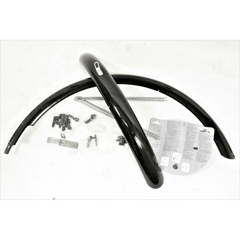 ZEFAL SPEED CLIP FULL LENGTH 26 RIGID FENDERS ATB MTB MUDGUARDS BLACK GUARDS
