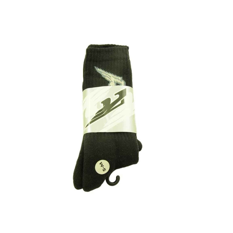 Mens Crew Length Size 6 – 8 Black Arnette Sports Socks Buy One Pair Get One Free