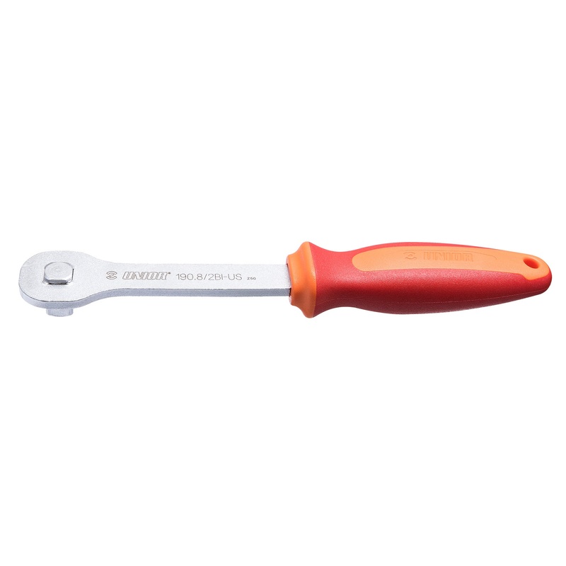 Unior Pro Socket Handle|Red|1/2