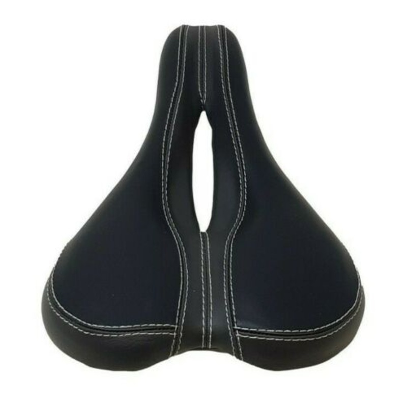 Adult Unisex Mountain Bike Padded Saddle 25cm x 17cm Seat Comes Ventilation Hole