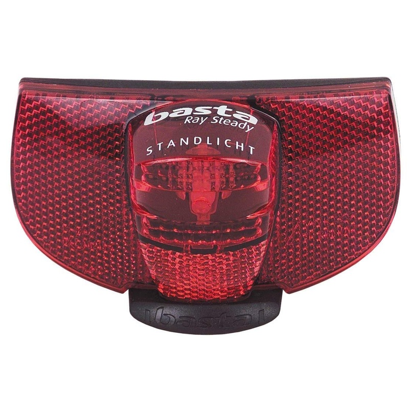 Basta AXA Ray Steady LED Bike Carrier Dynamo Rear Light With Stand Light Function