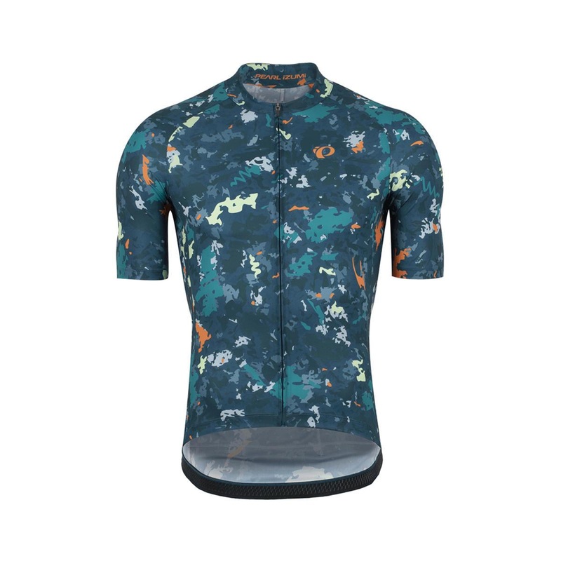 Pearl Izumi Attack Men’s Cycling Jersey (Ocean Blue Jasper)