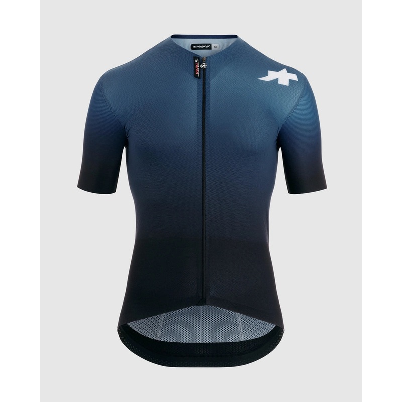 Assos Equipe RS S9 Targa Mens Cycling Jersey (Stone Blue)