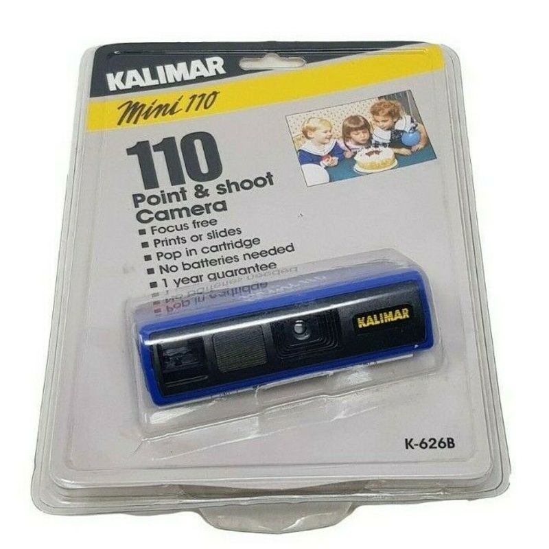 Nostalgic 110 Camera kalimar Mini Vintage Camera Collectors Item New Old Stock