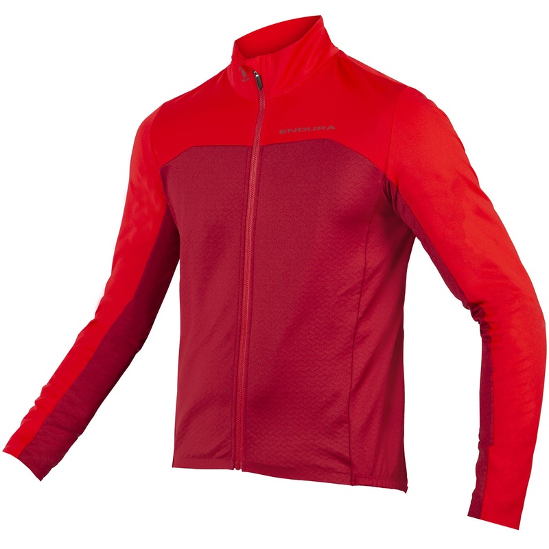 Maglia maniche lunghe Endura FS260-Pro Roubaix – Rosso
