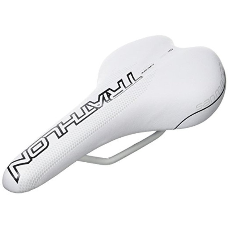Selle San Marco Era Dynamic Triathlon Saddle  Mag Rails – White