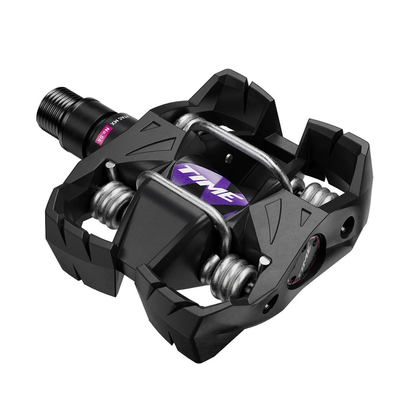 Time ATAC MX6 MTB Pedals|Black/Purple