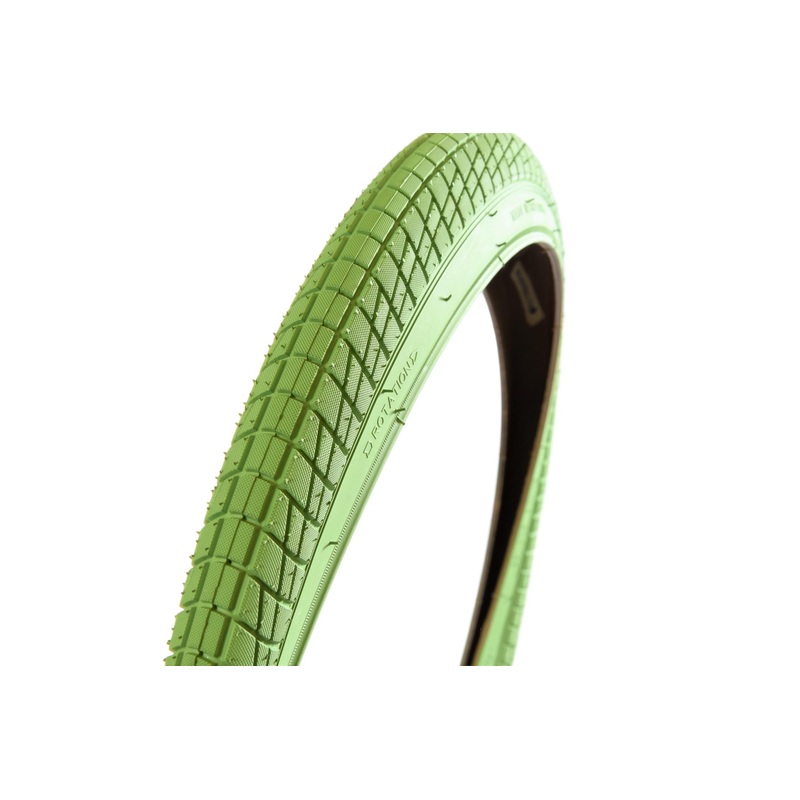 20 x 1.95 406 RIM GREEN FREESTYLE BMX TYRE STREET TREAD KIDS BIKE